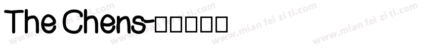 The Chens字体转换